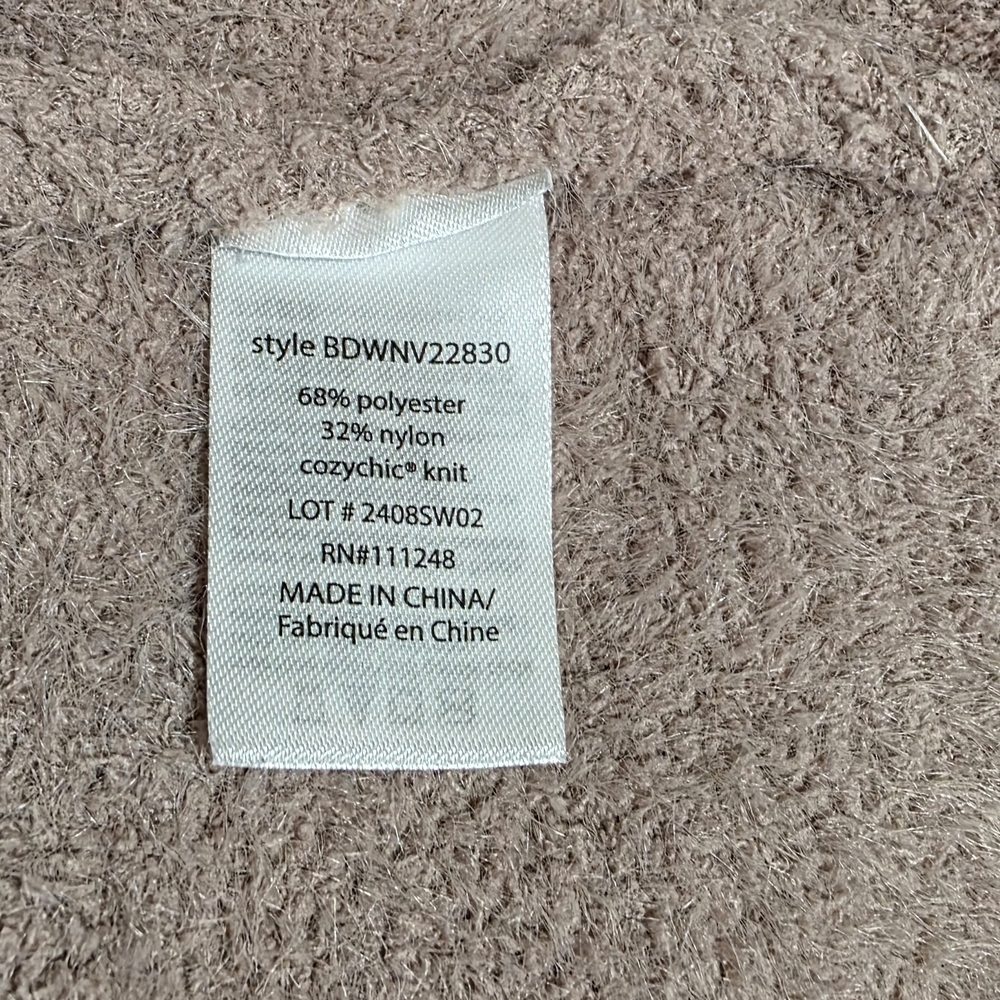 Barefoot Dreams Women's XL Cozy Chic Luxe Cropped Cami In Willow - Picture 6 of 6